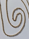 Vintage 18k Gold 42cm Cable Chain - 2.7g