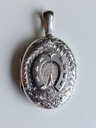 Victorian 1882 Silver Horseshoe Lucky Locket - Birmingham Assay